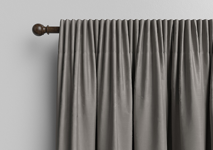 Kyoto Faux Silk, Brun - Made to Measure Curtains - Image 10